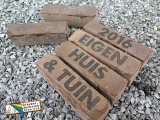 Gravure maken in steen